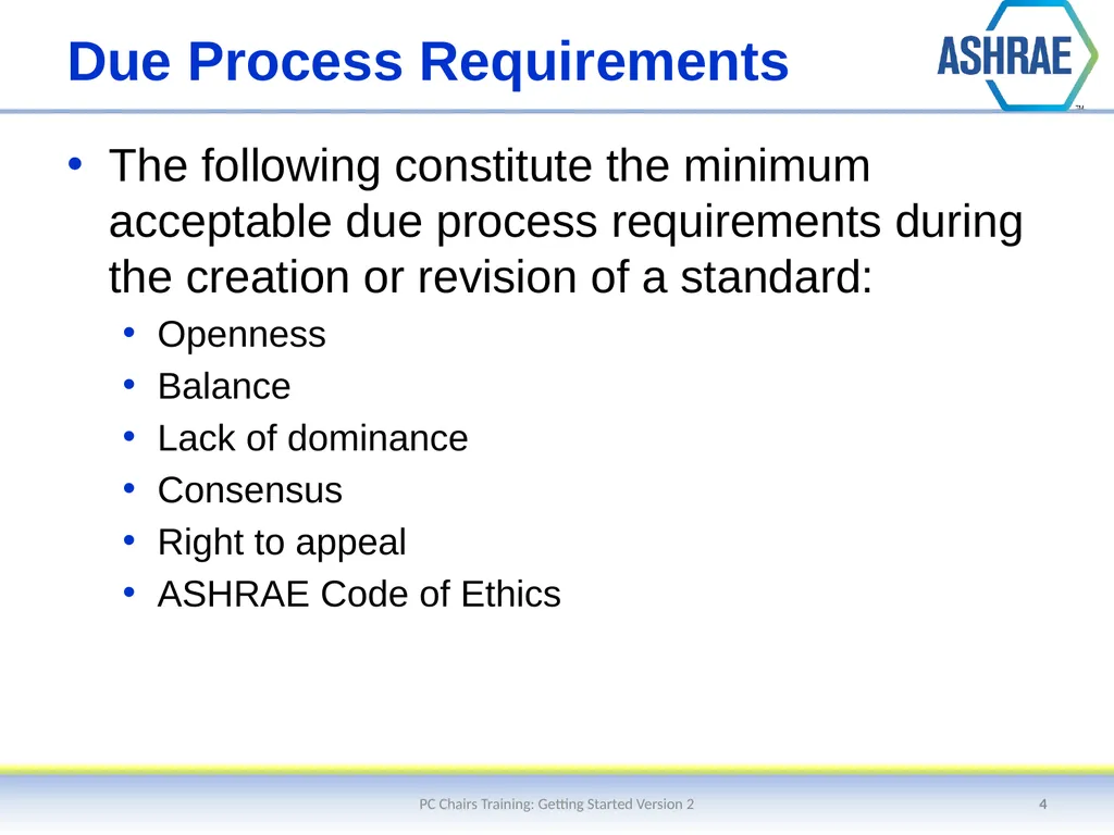 Getting Started – An Overview of the Standards - slide 4 of 44