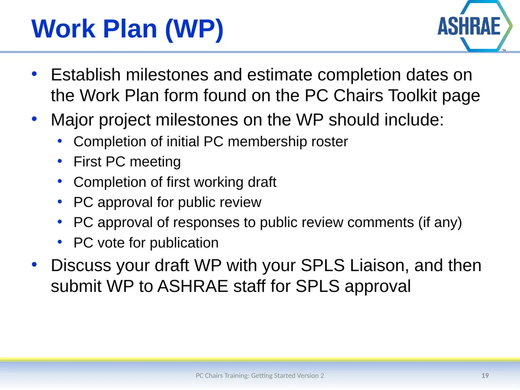 Getting Started – An Overview of the Standards - slide 19 of 44