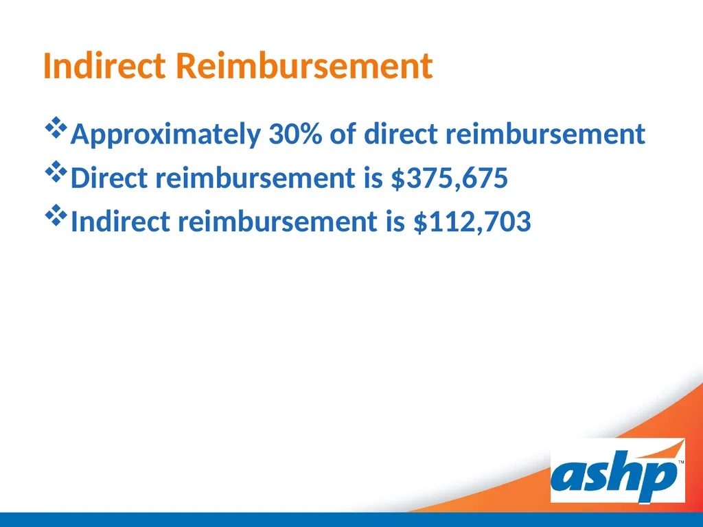 Optimizing GME Pass Through Reimbursement for - slide 18 of 27