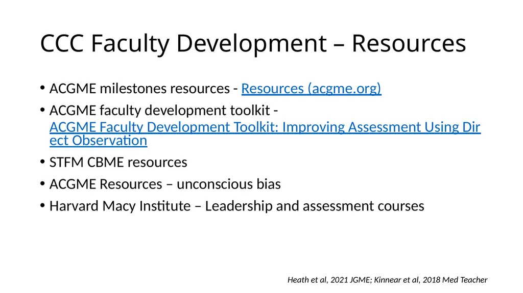 Clinical Competency Committees Best Practices - slide 26 of 31