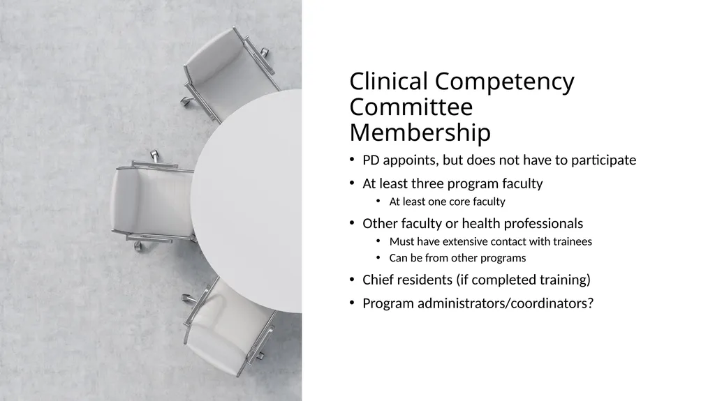 Clinical Competency Committees Best Practices - slide 14 of 31