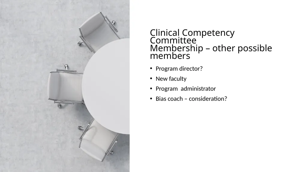 Clinical Competency Committees Best Practices - slide 17 of 31