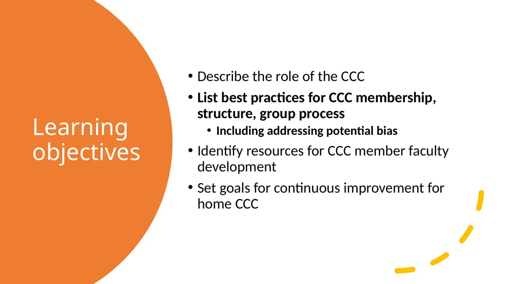 Clinical Competency Committees Best Practices - slide 13 of 31