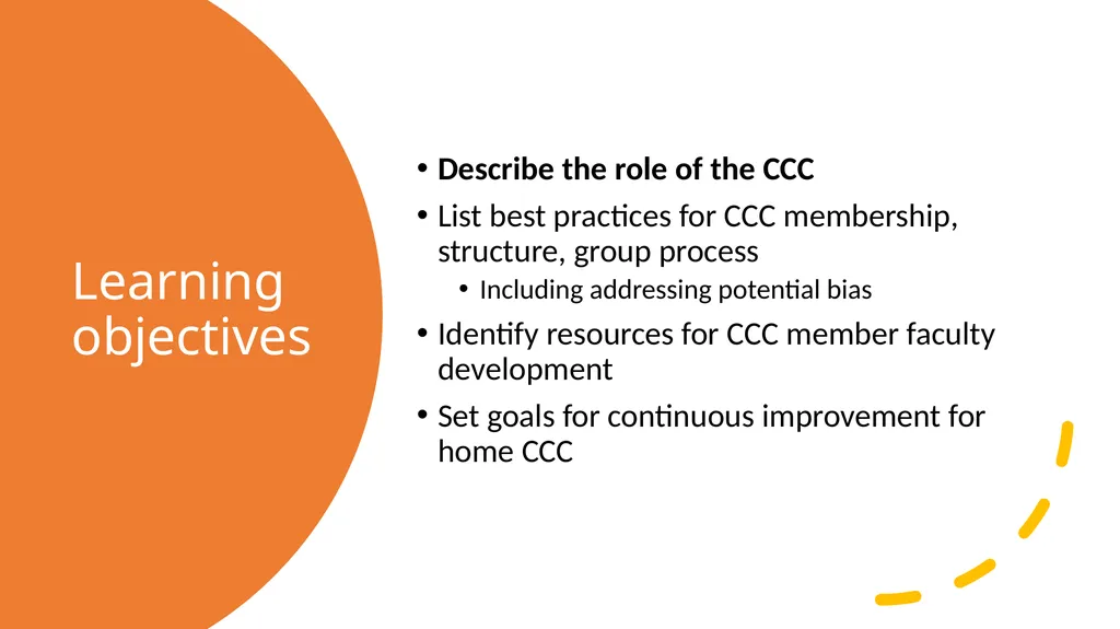 Clinical Competency Committees Best Practices - slide 2 of 31