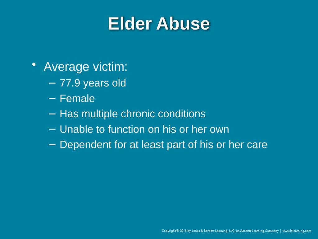 Chapter 44 Geriatric Emergencies Introduction - slide 235 of 242