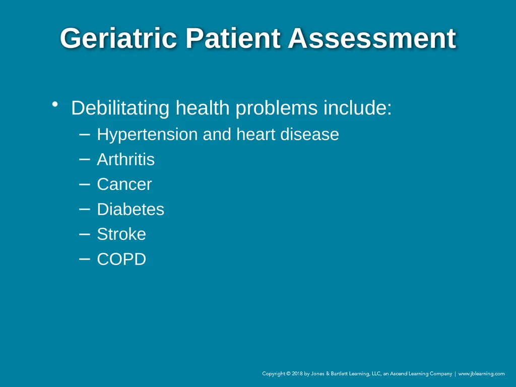 Chapter 44 Geriatric Emergencies Introduction - slide 51 of 242