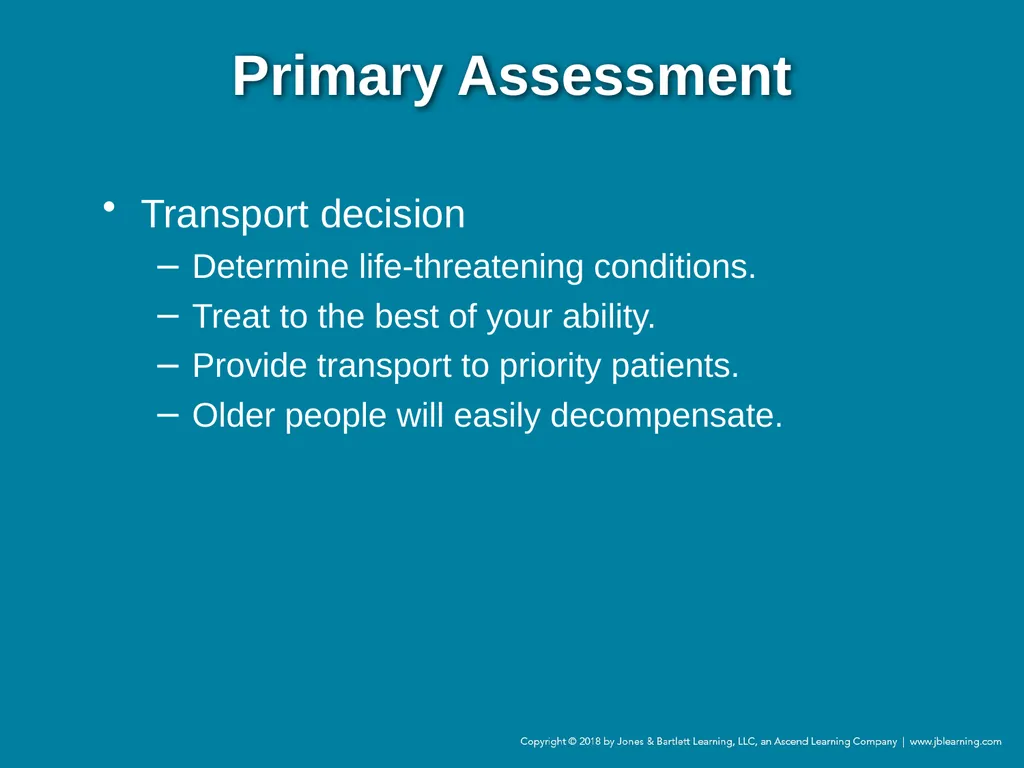 Chapter 44 Geriatric Emergencies Introduction - slide 58 of 242