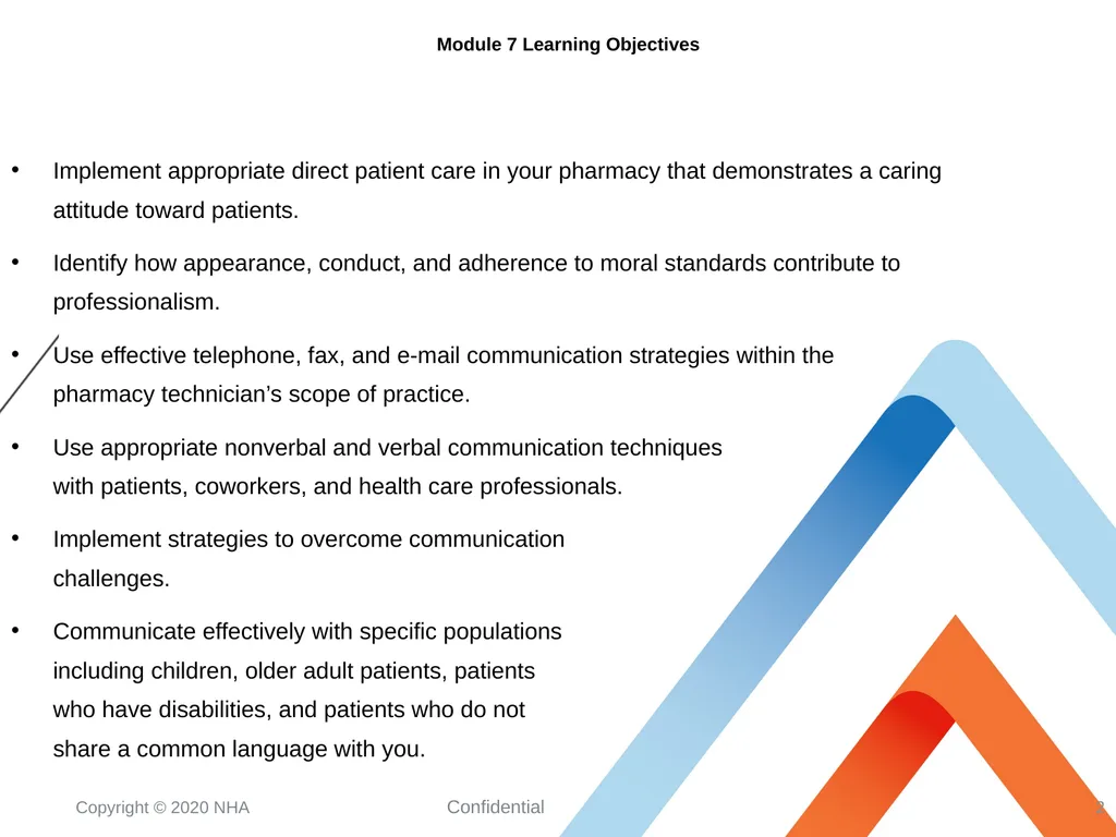 PharmaSeer Module 7: Patient Interaction R 176 G - slide 2 of 21