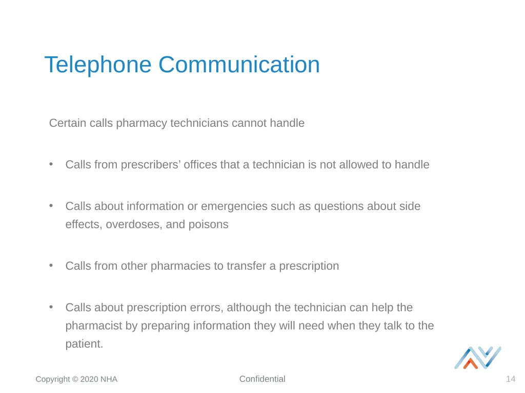 PharmaSeer Module 7: Patient Interaction R 176 G - slide 14 of 21