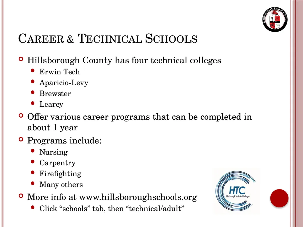 Senior Night Graduation Requirements, College - slide 22 of 42