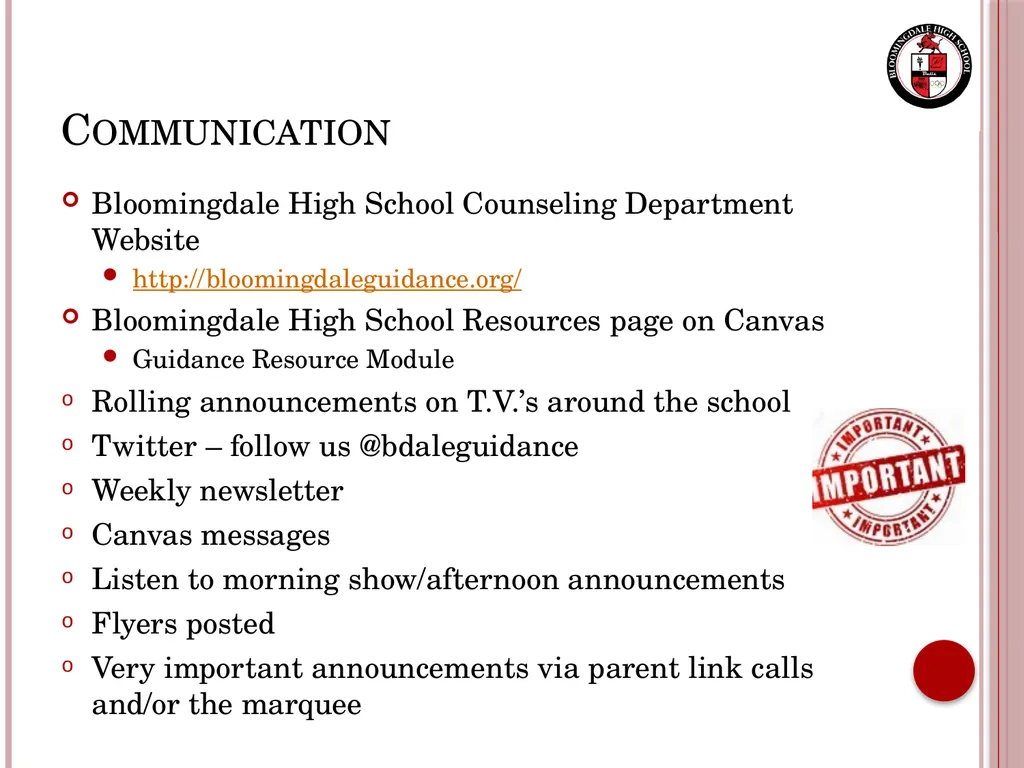 Senior Night Graduation Requirements, College - slide 41 of 42
