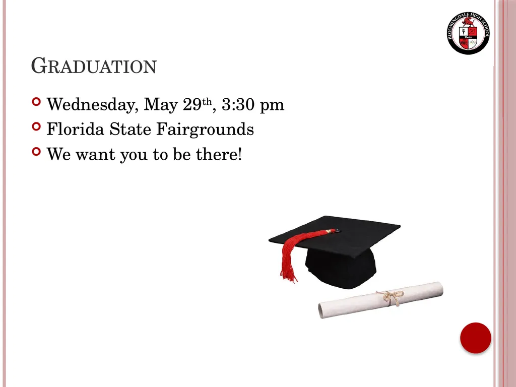 Senior Night Graduation Requirements, College - slide 4 of 42
