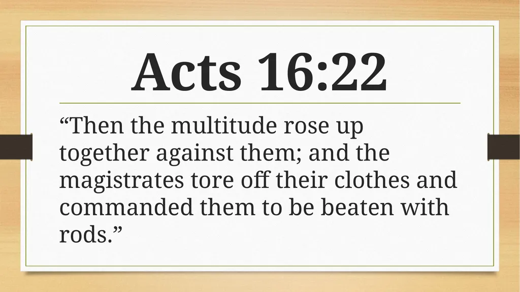 Scriptures at a Glance Acts 16 The Most Powerful - slide 9 of 28