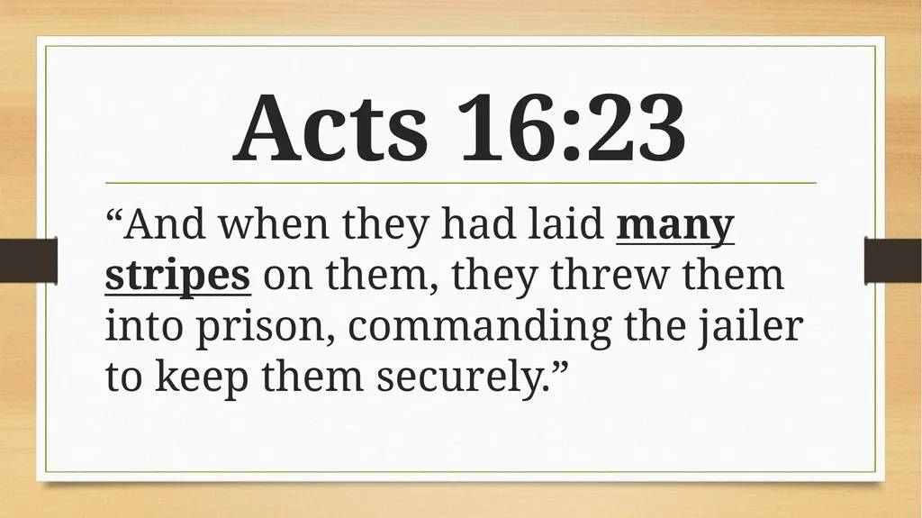 Scriptures at a Glance Acts 16 The Most Powerful - slide 10 of 28