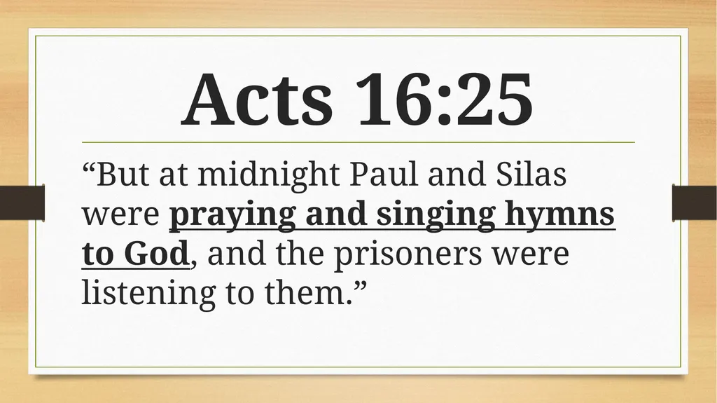 Scriptures at a Glance Acts 16 The Most Powerful - slide 12 of 28