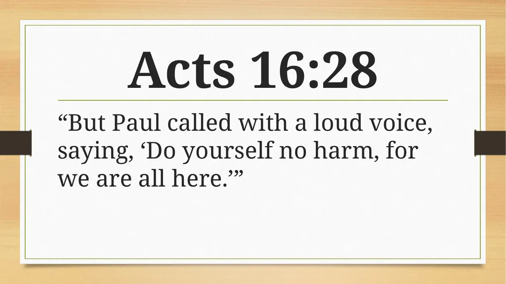 Scriptures at a Glance Acts 16 The Most Powerful - slide 15 of 28