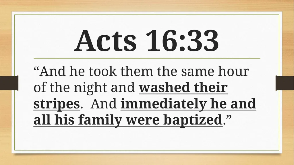 Scriptures at a Glance Acts 16 The Most Powerful - slide 20 of 28