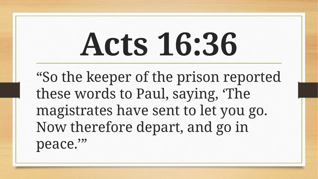 Scriptures at a Glance Acts 16 The Most Powerful - slide 23 of 28