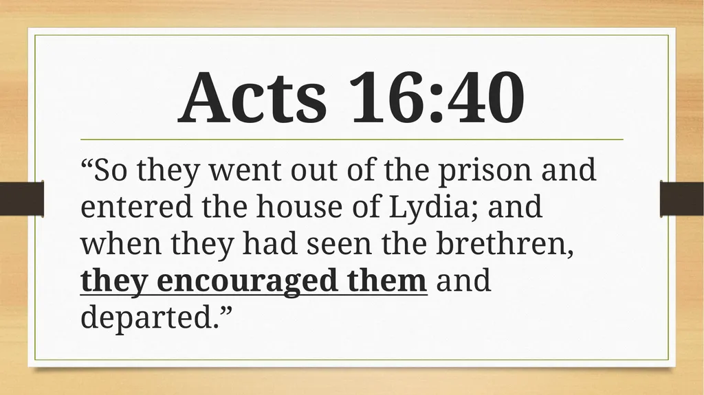 Scriptures at a Glance Acts 16 The Most Powerful - slide 27 of 28