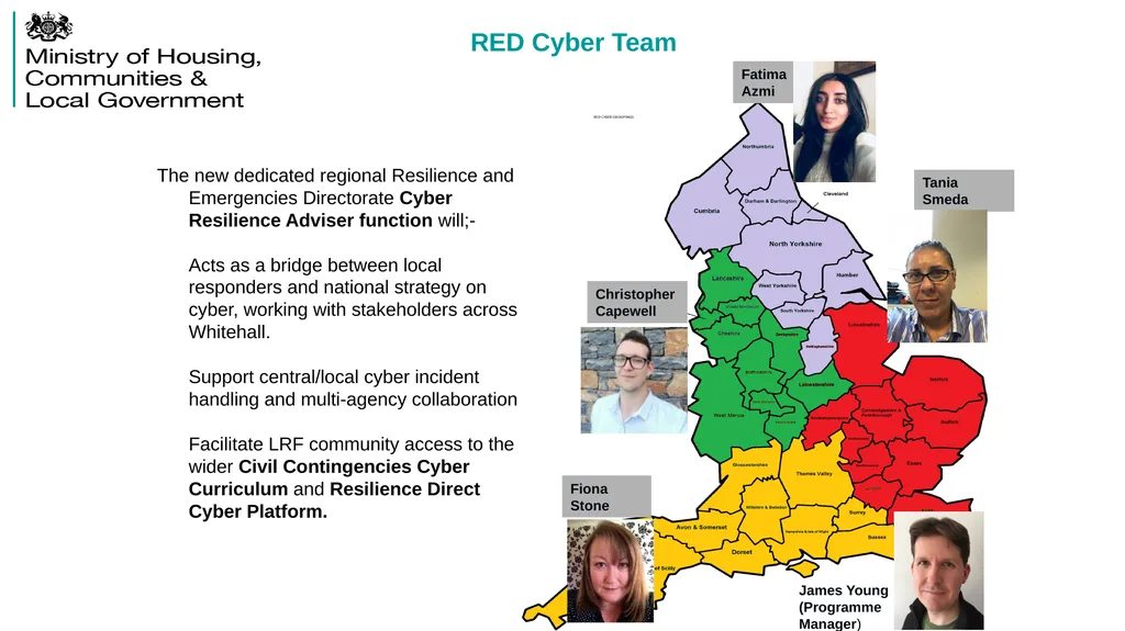 Resilience and Emergencies Division (RED) Plans to - slide 10 of 16