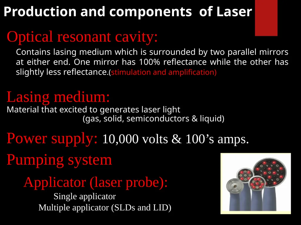 Low Level Laser Therapy (LLLT) Mohammed TA Omar - slide 7 of 39