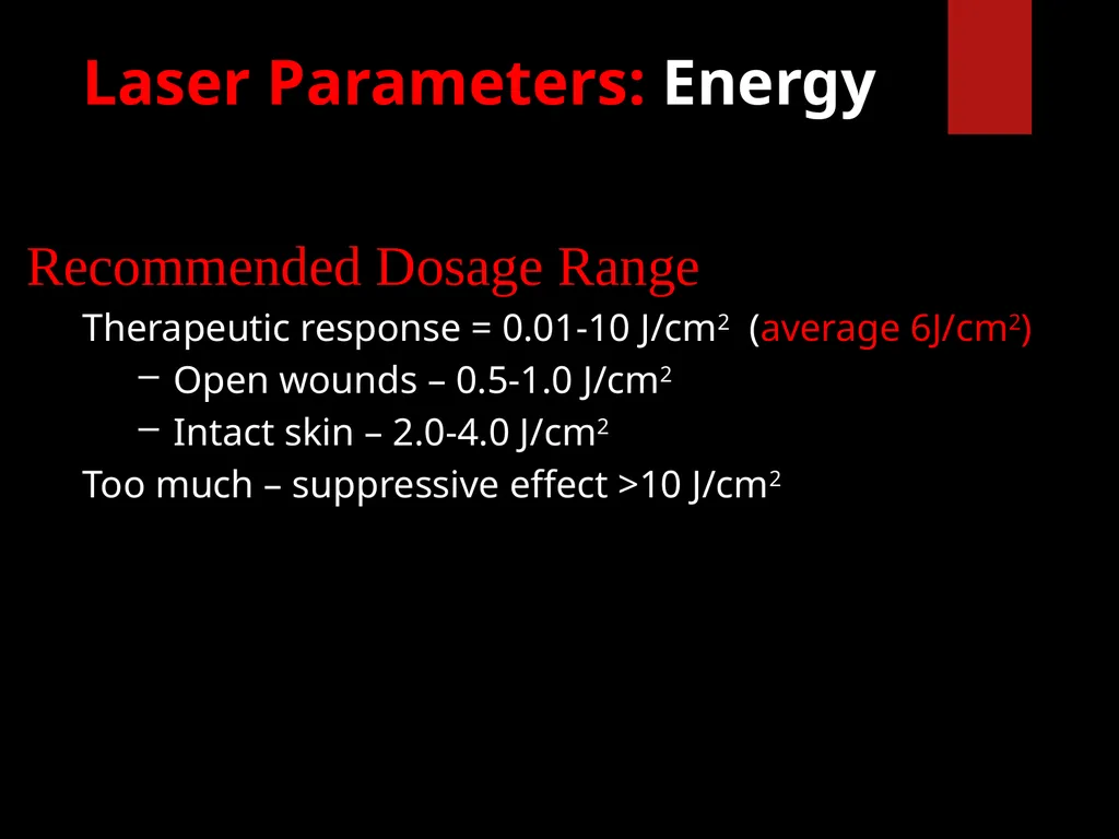 Low Level Laser Therapy (LLLT) Mohammed TA Omar - slide 17 of 39