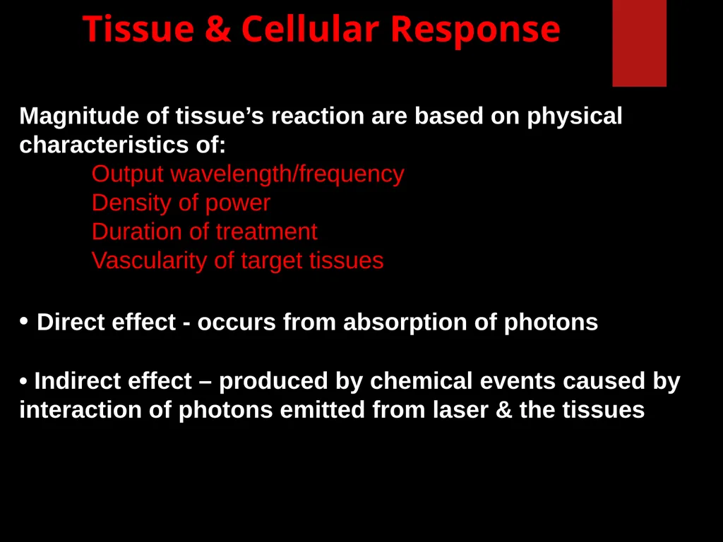 Low Level Laser Therapy (LLLT) Mohammed TA Omar - slide 30 of 39