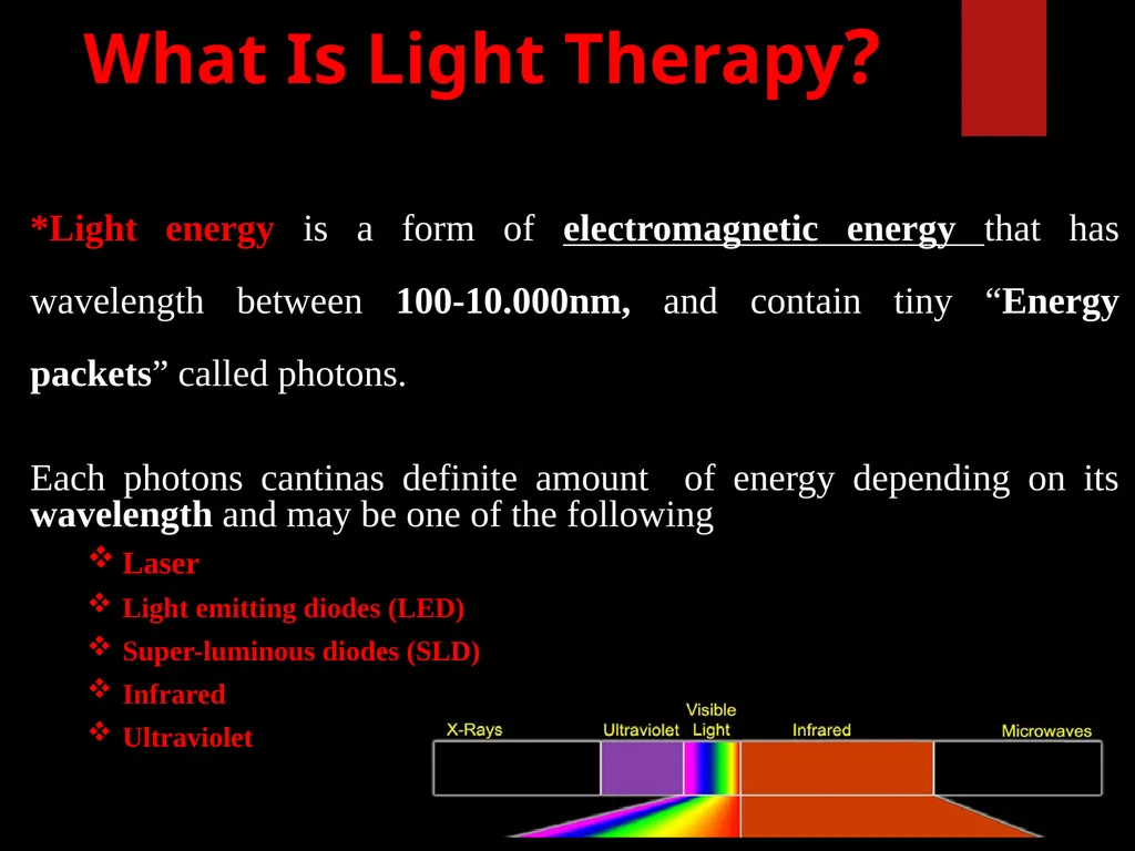 Low Level Laser Therapy (LLLT) Mohammed TA Omar - slide 3 of 39