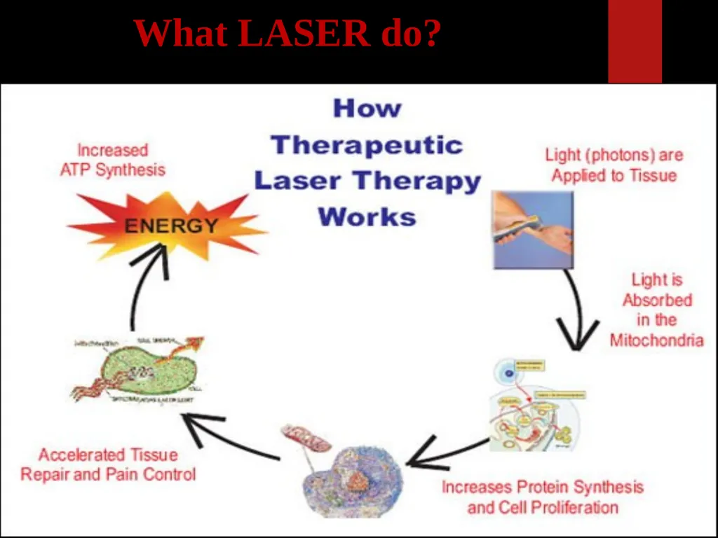 Low Level Laser Therapy (LLLT) Mohammed TA Omar - slide 24 of 39