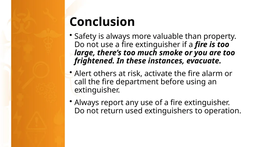 Portable Fire Extinguishers Standard 29 CFR Part - slide 15 of 15