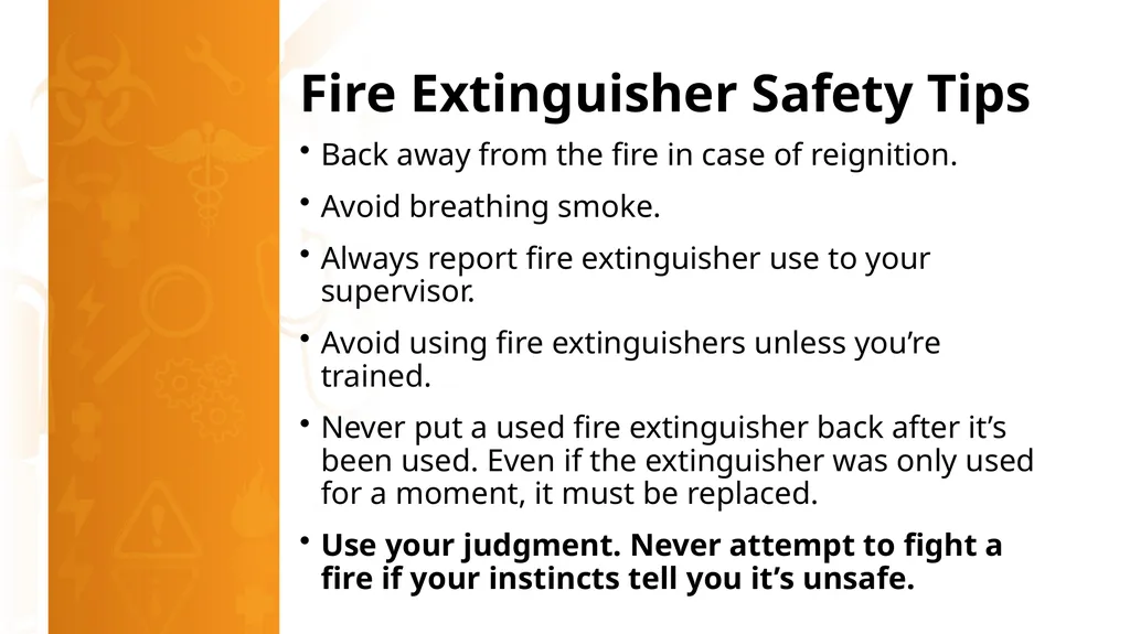 Portable Fire Extinguishers Standard 29 CFR Part - slide 13 of 15