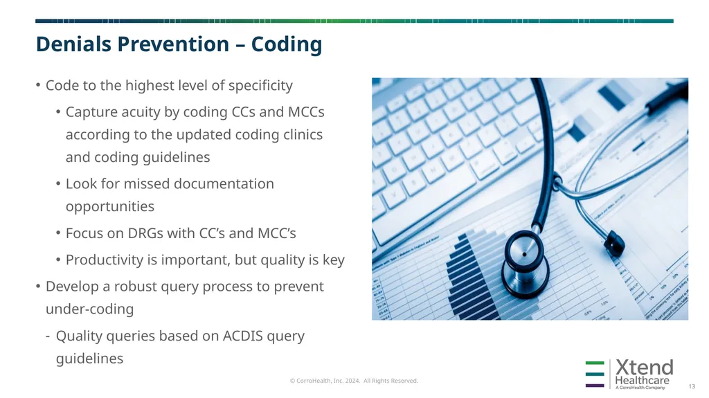 Denials Management and Prevention HFMA Hawaii - slide 13 of 27