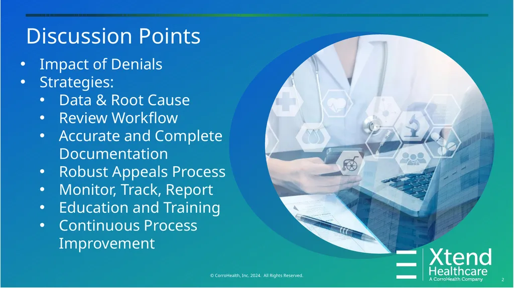 Denials Management and Prevention HFMA Hawaii - slide 2 of 27