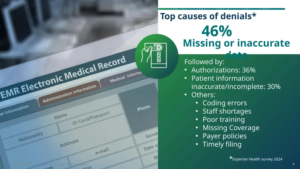 Denials Management and Prevention HFMA Hawaii - slide 4 of 27