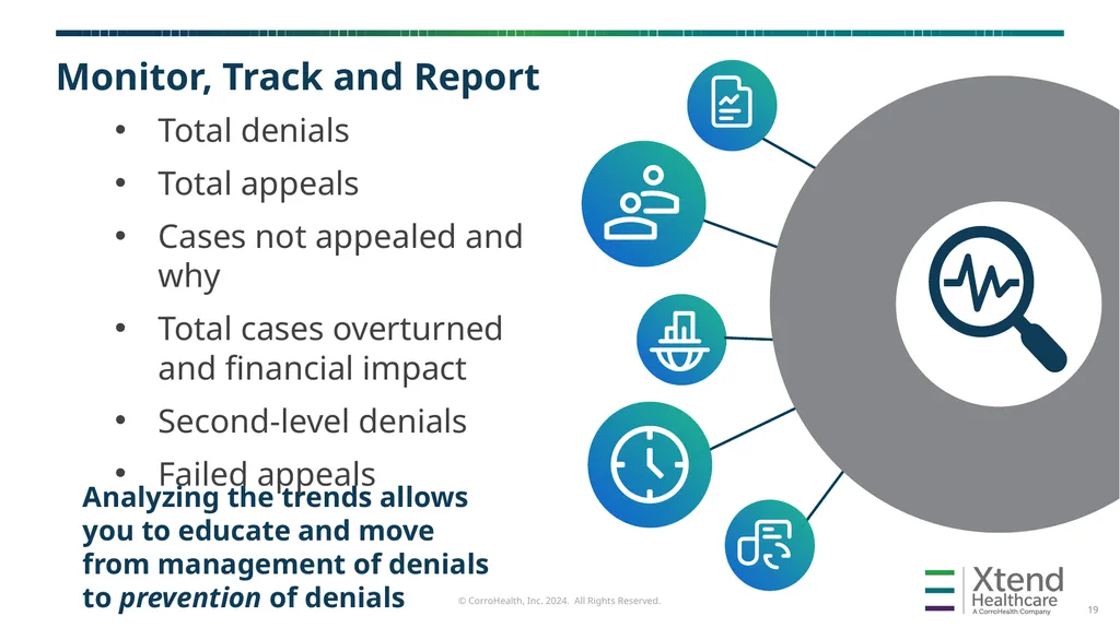 Denials Management and Prevention HFMA Hawaii - slide 18 of 27