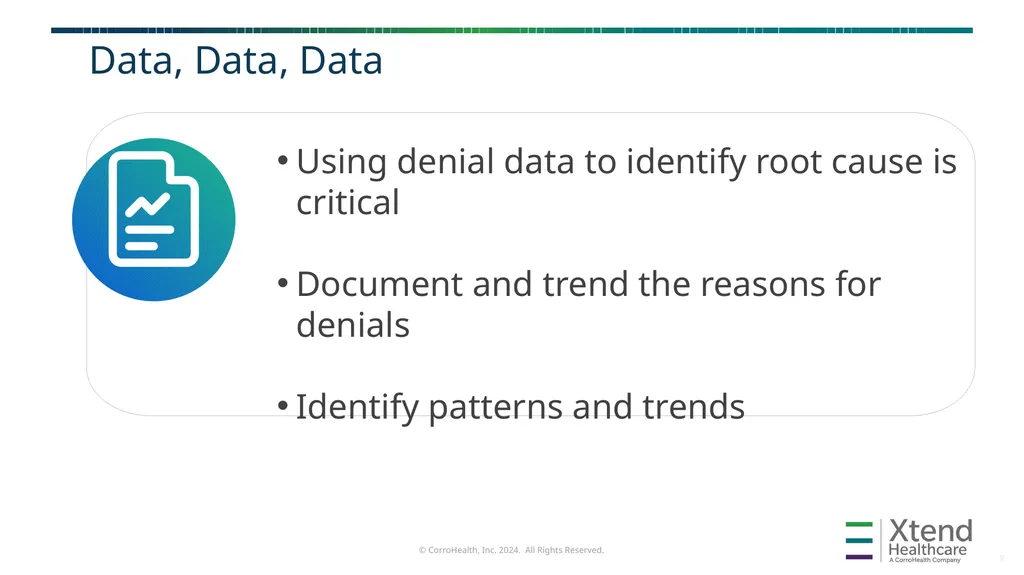 Denials Management and Prevention HFMA Hawaii - slide 9 of 27