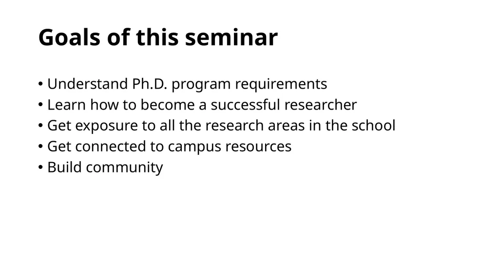 Fall 2026 CS 591 PHD Seminar Beginning Your - slide 11 of 18