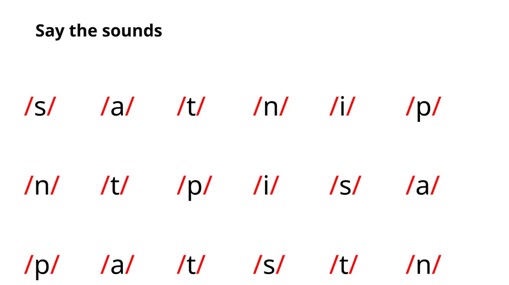 E1-E3 ESOL Phonics – Unit 1 November 2024. Kindly - slide 12 of 16