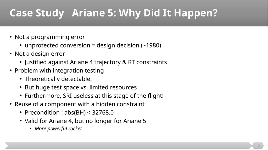 Introduction SE401: Software Quality Assurance and - slide 12 of 94