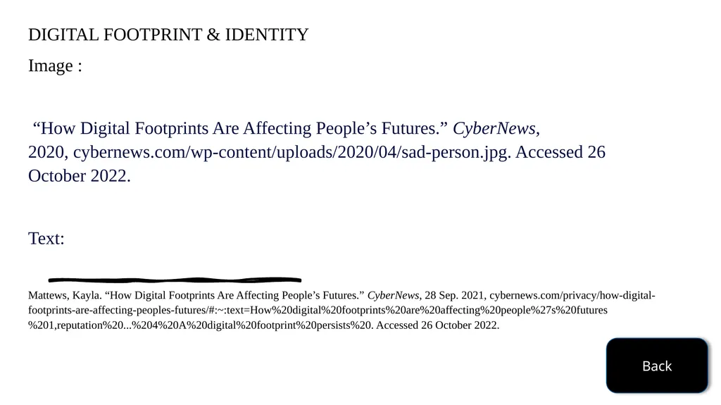 Assignment 3 Digital Citizenship Reflection By: - slide 9 of 10