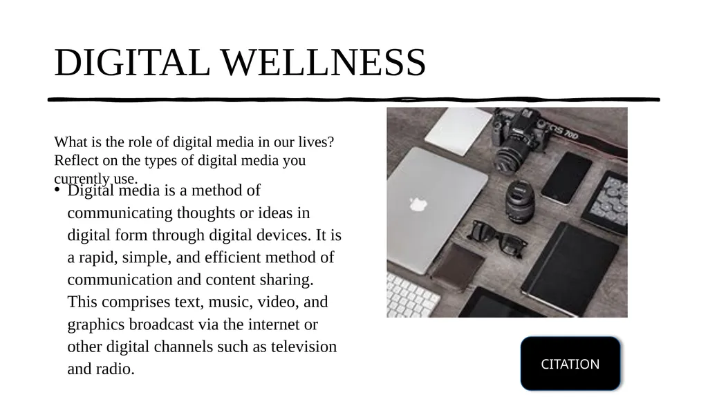 Assignment 3 Digital Citizenship Reflection By: - slide 2 of 10