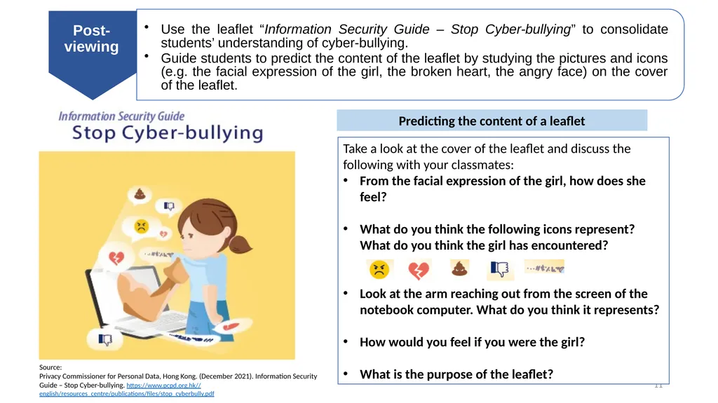 Be a Responsible Online Citizen English Language - slide 11 of 17
