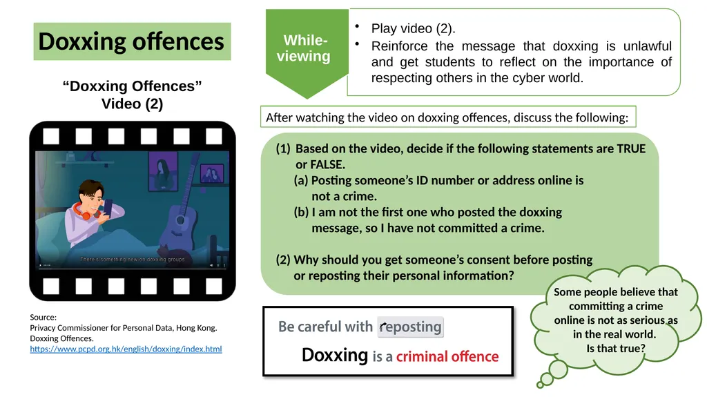 Be a Responsible Online Citizen English Language - slide 9 of 17