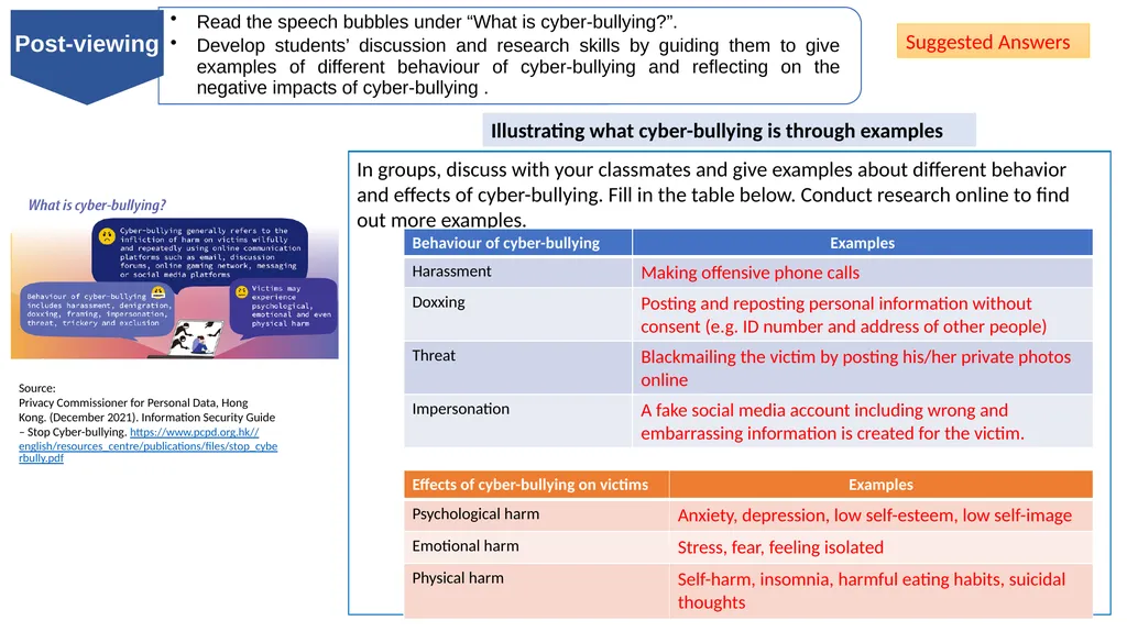 Be a Responsible Online Citizen English Language - slide 13 of 17