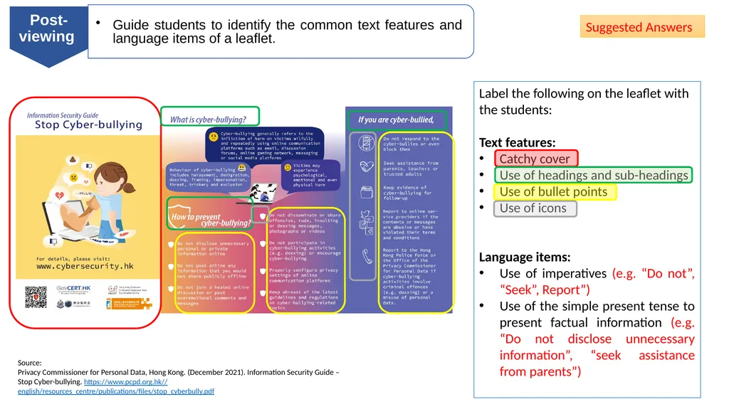 Be a Responsible Online Citizen English Language - slide 16 of 17