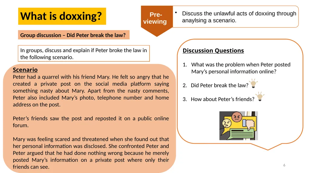 Be a Responsible Online Citizen English Language - slide 6 of 17