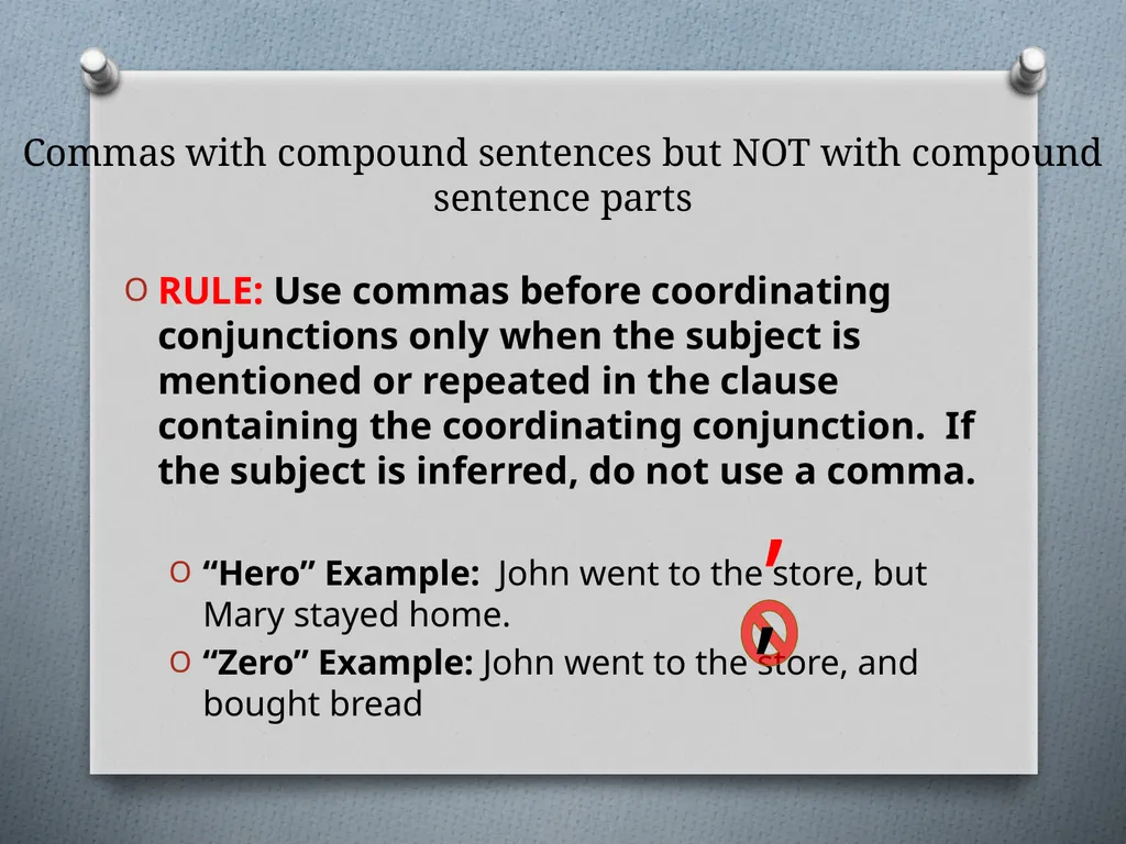 Commas They Save Lives , Comma Rules to Review - slide 21 of 30