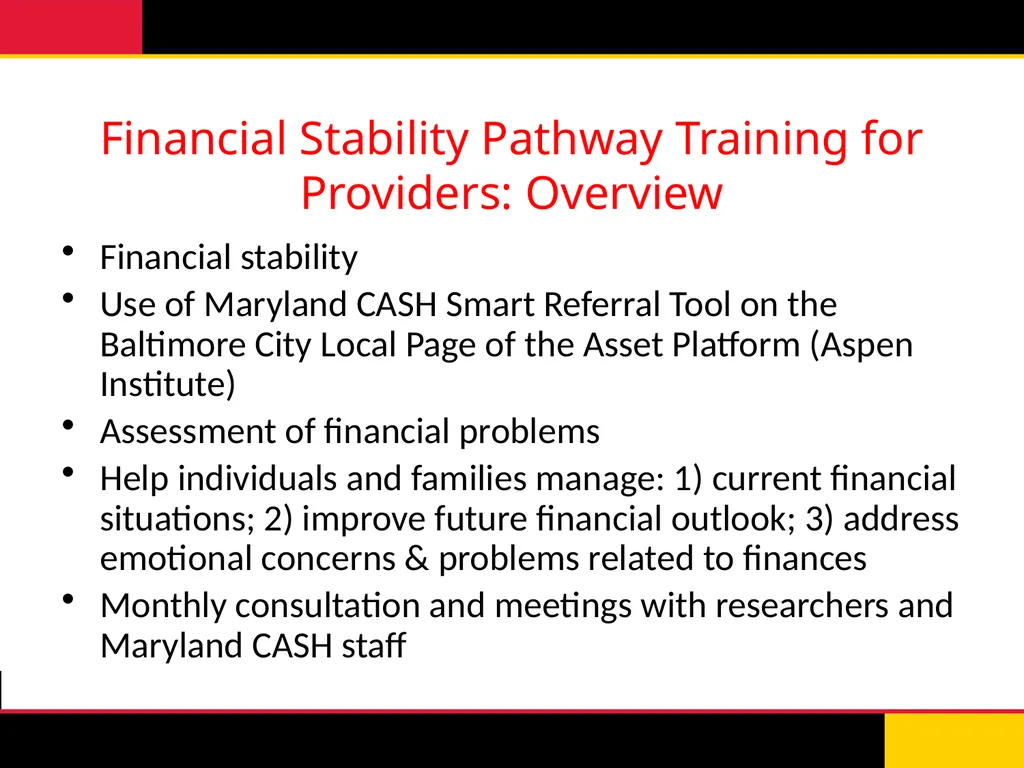 Training Human Service Providers to Address the - slide 12 of 30