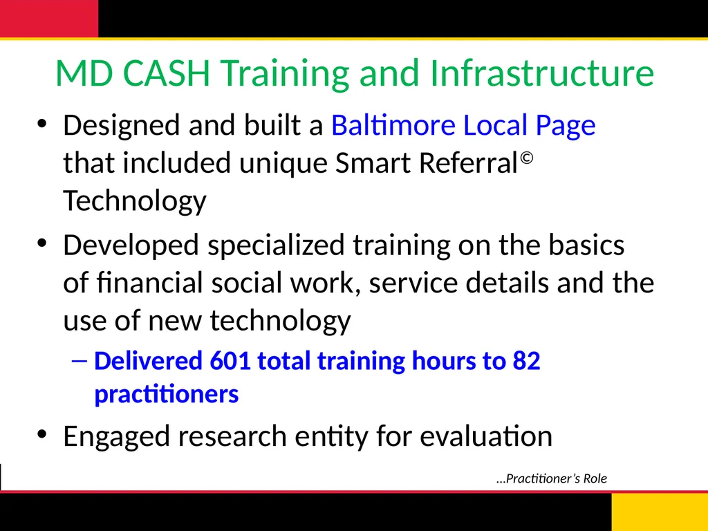 Training Human Service Providers to Address the - slide 7 of 30