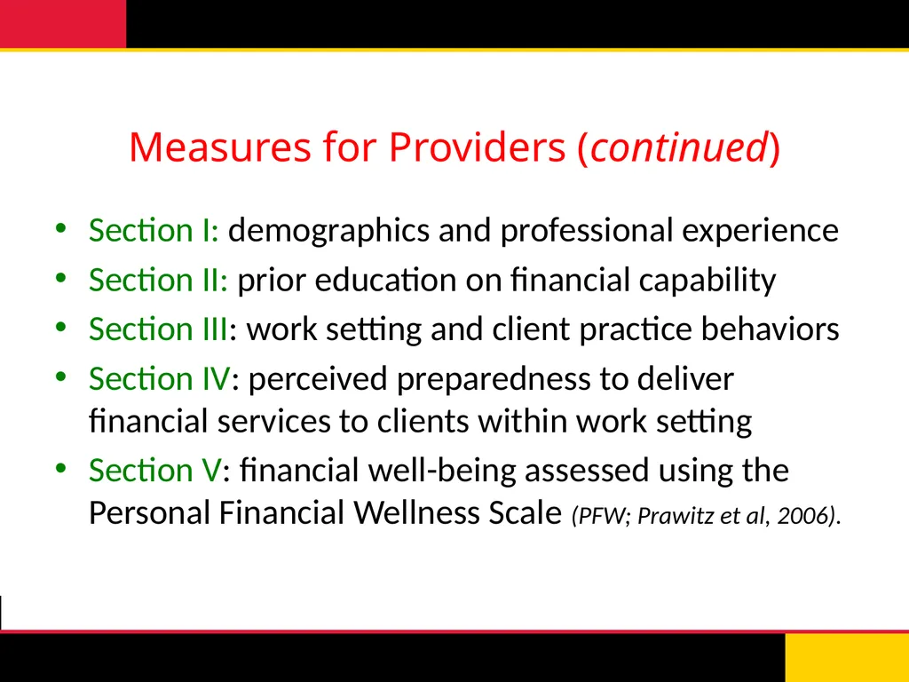 Training Human Service Providers to Address the - slide 15 of 30